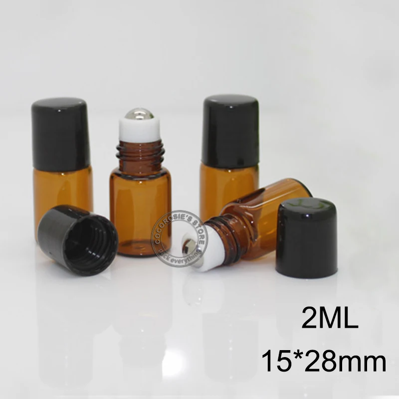 (100pieces/lot)1ML 2ML Glass Roll on Bottle with Stainless Steel roller Small Essential Oil Roller-on bottle
(100pieces/lot)1ML 2ML Glass Roll on Bottle with Stainless Steel roller Small Essential Oil Roller-on bottle