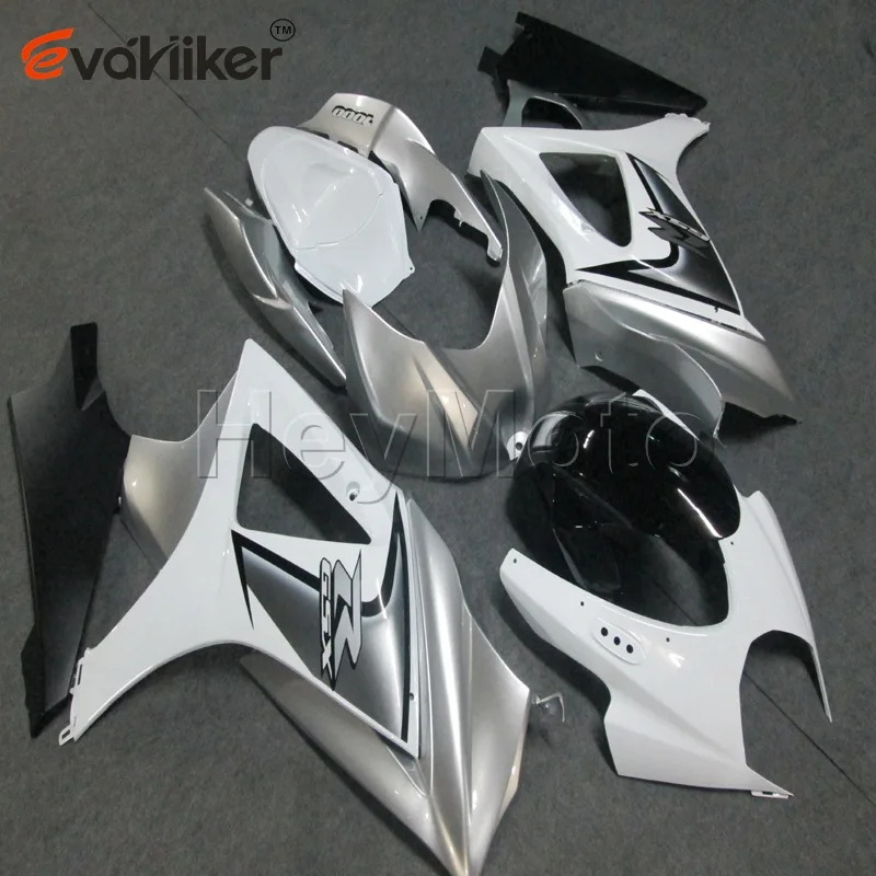 Screws+Custom+white silver ABS bodywork motorcycle Plastic fairing for K7 GSX-R1000 2007-2008 GSXR 1000 07 08
Screws+Custom+white silver ABS bodywork motorcycle Plastic fairing for K7 GSX-R1000 2007-2008 GSXR 1000 07 08