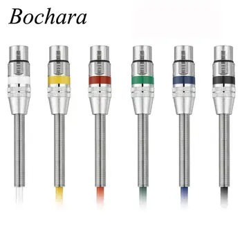 Bochara XLR Cable Male to Female M/F OFC Audio Cable For Mic Amplifier Foil+Braided Shielding With Spring Coil 1m 2m 3m 5m 10m
Bochara XLR Cable Male to Female M/F OFC Audio Cable For Mic Amplifier Foil+Braided Shielding With Spring Coil 1m 2m 3m 5m 10m