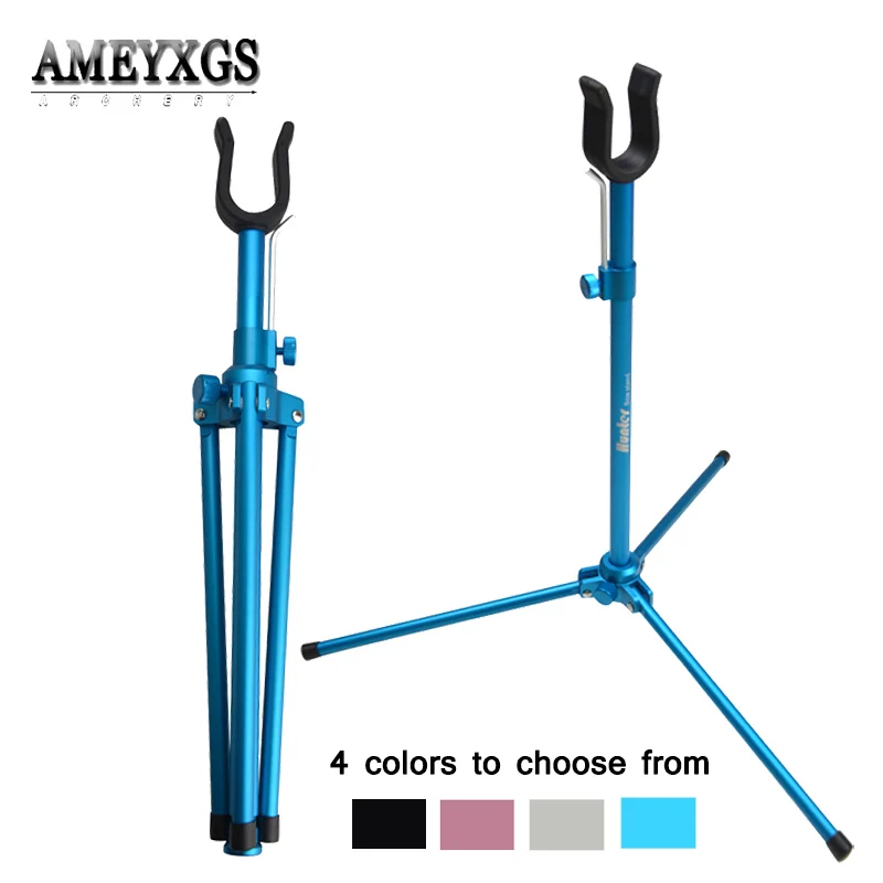 1pc Aluminum Alloy Tripod Bow Stand Recurve Bow Longbow Protable Foldable Bracket Rack Hunting Shooting Accessories
1pc Aluminum Alloy Tripod Bow Stand Recurve Bow Longbow Protable Foldable Bracket Rack Hunting Shooting Accessories