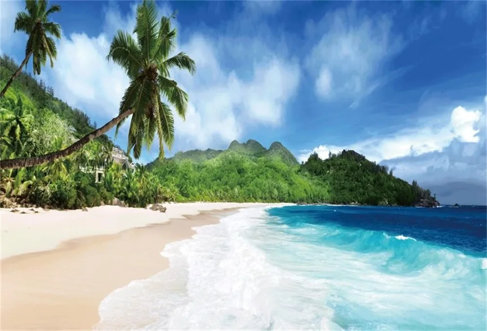 Laeacco Sea Beach Palm Tree Mountain Summer Scenic Photography Backgrounds Customized Photographic Backdrops For Photo Studio
Laeacco Sea Beach Palm Tree Mountain Summer Scenic Photography Backgrounds Customized Photographic Backdrops For Photo Studio
