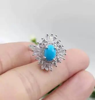 Natural green turquoise Ring Natural gemstone Ring 925 sterling silver trendy luxurious big sunflower women's party fine Jewelry
Natural green turquoise Ring Natural gemstone Ring 925 sterling silver trendy luxurious big sunflower women's party fine Jewelry