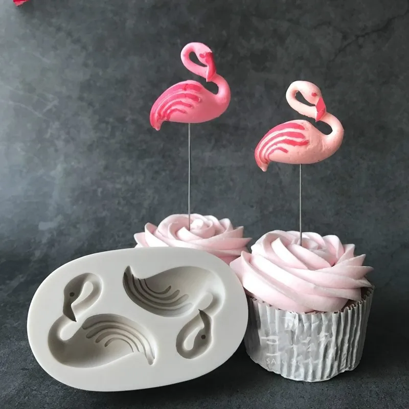 Flamingos Shape Cake Mold Chocolate Mold for The Kitchen Baking Cake Tools DIY Sugar Craft Decoration Tool
Flamingos Shape Cake Mold Chocolate Mold for The Kitchen Baking Cake Tools DIY Sugar Craft Decoration Tool
