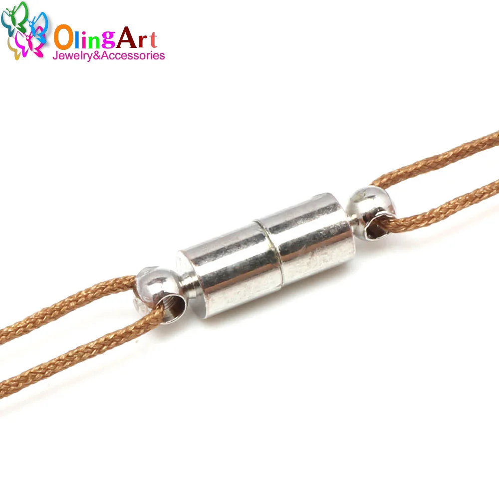 OlingArt 17*4mm 6Pcs/lot Magnetic Clasps Silver Hot Sale High Quality Jewelry making DIY Fit Bracelet, necklace accessories
OlingArt 17*4mm 6Pcs/lot Magnetic Clasps Silver Hot Sale High Quality Jewelry making DIY Fit Bracelet, necklace accessories