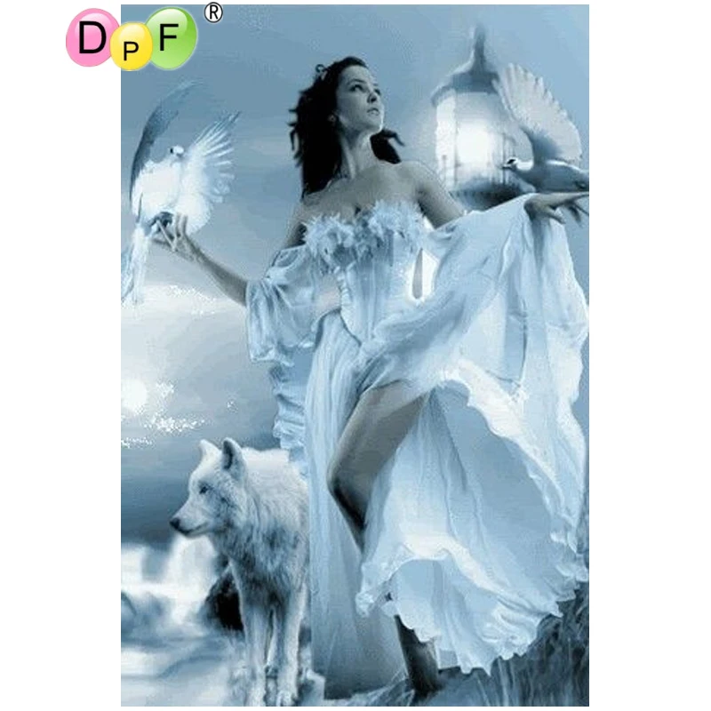 DPF DIY White woman 5D diamond painting cross stitch home decor diamond mosaic square wall painting diamond embroidery crafts
DPF DIY White woman 5D diamond painting cross stitch home decor diamond mosaic square wall painting diamond embroidery crafts