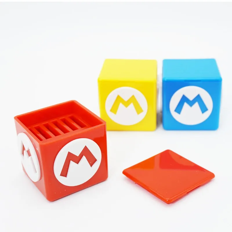 12 in 1 Portable Cube Protective Game Card Storage Box for Nintendo Switch Mario Protective Game Card Storage Box
12 in 1 Portable Cube Protective Game Card Storage Box for Nintendo Switch Mario Protective Game Card Storage Box