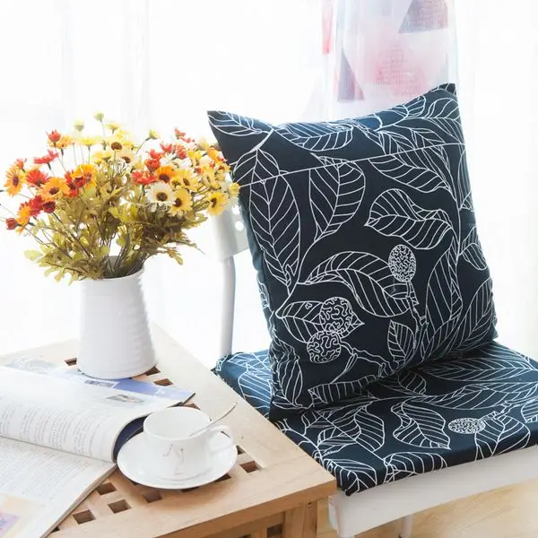 Leaf Printed Cotton Cushion Cover Pastoral Leaves Square Decorative Sofa Car-covers Pillow Case housse de coussin BZT-40
Leaf Printed Cotton Cushion Cover Pastoral Leaves Square Decorative Sofa Car-covers Pillow Case housse de coussin BZT-40