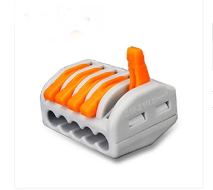 Free shipping 20PCS PCT-215 5 Pin Universal compact wire wiring connector conductor with lever Electrical Contact
Free shipping 20PCS PCT-215 5 Pin Universal compact wire wiring connector conductor with lever Electrical Contact