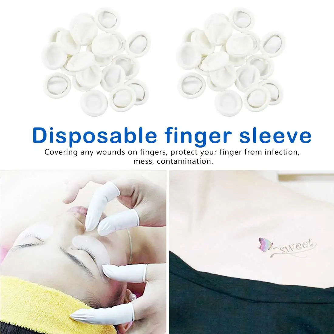 Tattoo Gloves Antislip Latex Finger Nail 100Pcs Disposable Anti Injured Finger Protection Rubber Nail Cover Latex Manicure
Tattoo Gloves Antislip Latex Finger Nail 100Pcs Disposable Anti Injured Finger Protection Rubber Nail Cover Latex Manicure