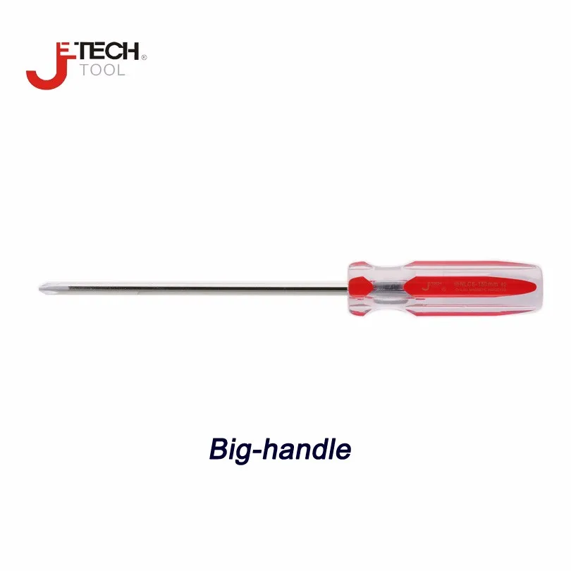 bigger handle phillips clear screwdriver