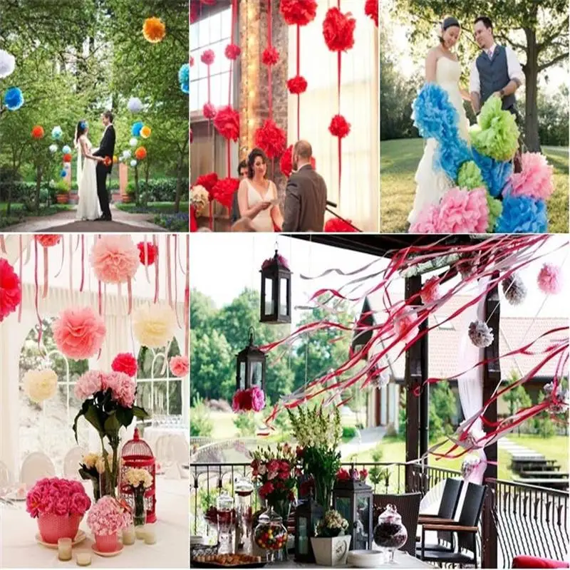 4 pcs large 14 inch =35cm Colorful Tissue Paper Pom Poms Flower Balls Wedding Birthday Party 29 Colors !!!
4 pcs large 14 inch =35cm Colorful Tissue Paper Pom Poms Flower Balls Wedding Birthday Party 29 Colors !!!