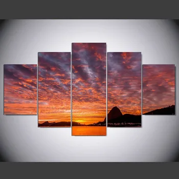5 Pcs Canvas Painting Sunset Sky Clouds Modular Pictures Home Decor Wall Pictures For Living Room IM-439
5 Pcs Canvas Painting Sunset Sky Clouds Modular Pictures Home Decor Wall Pictures For Living Room IM-439