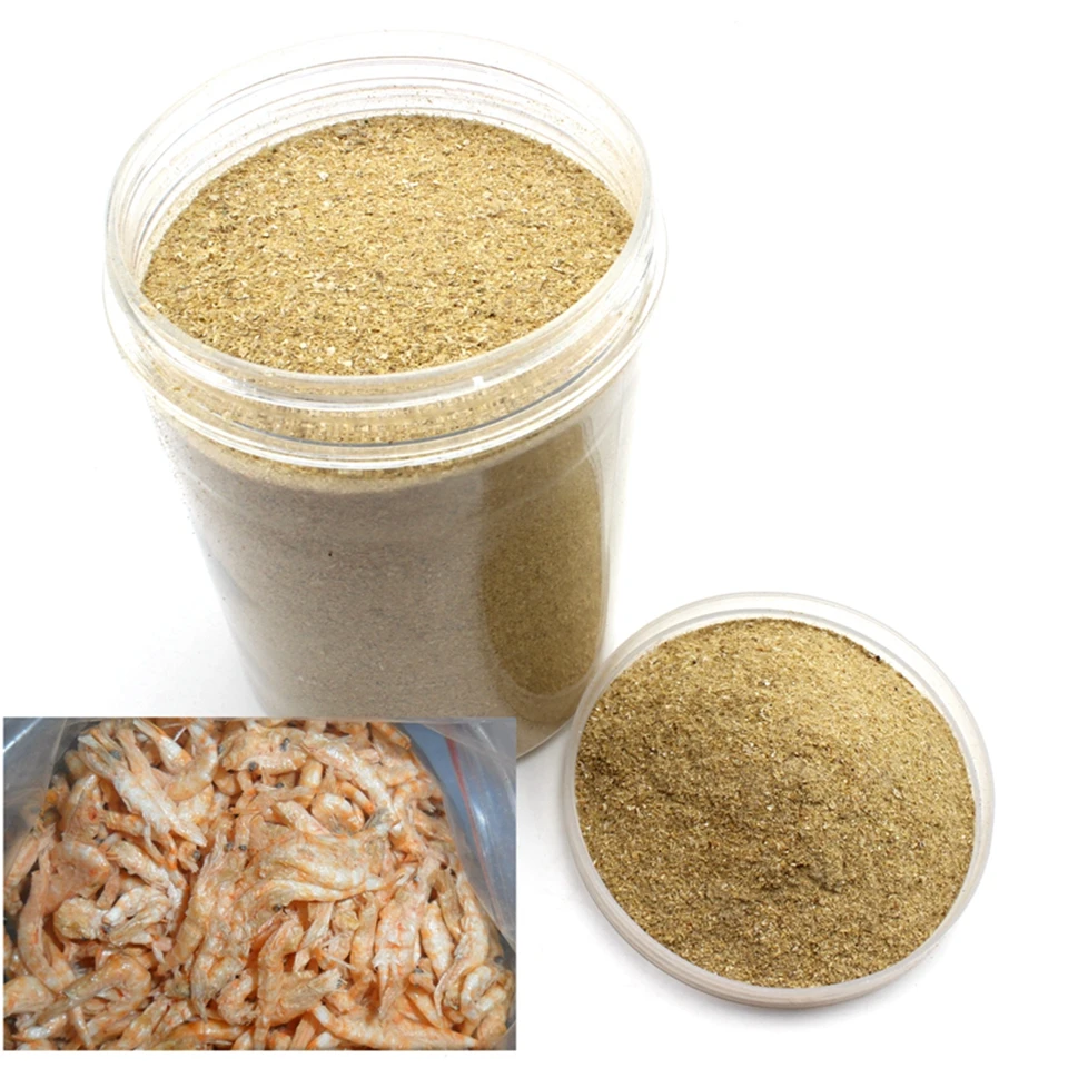 300g shrimp Flavor Carp Bait Fishing bait adding powder Shrimp powder Suitable for all kinds of water bait
300g shrimp Flavor Carp Bait Fishing bait adding powder Shrimp powder Suitable for all kinds of water bait