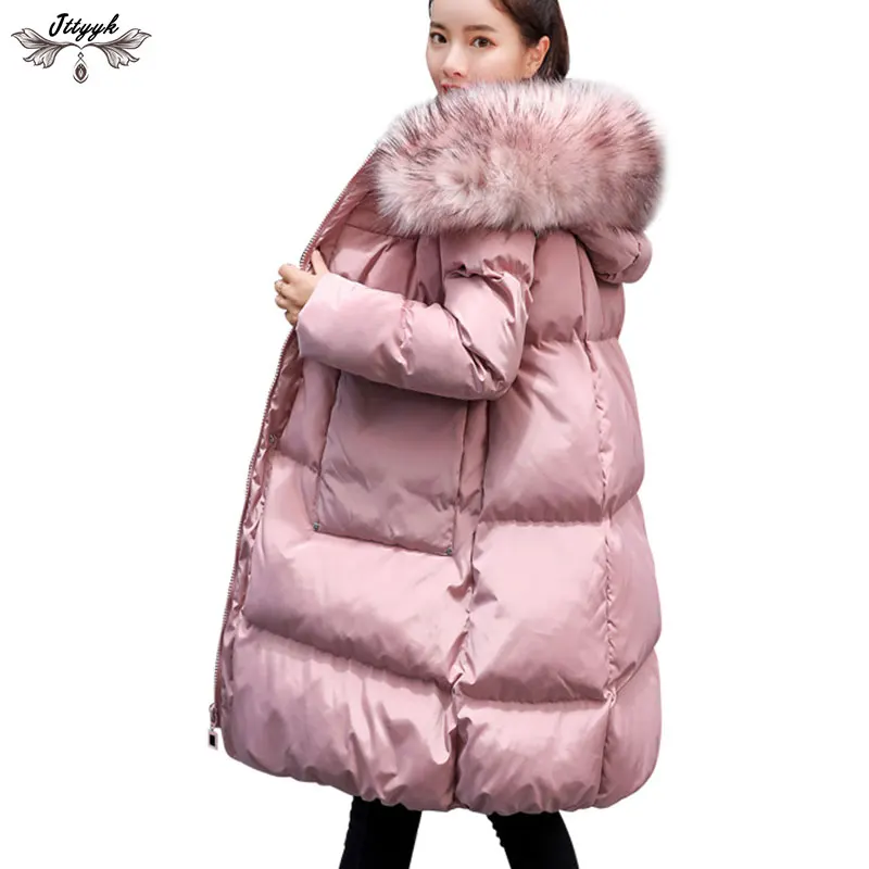 Pregnant Down Parka Winter Jacket Women Thicken Cotton Jacket Coat Women Long Hooded Coat Maternity Big Fur Collar Overcoat 708
Pregnant Down Parka Winter Jacket Women Thicken Cotton Jacket Coat Women Long Hooded Coat Maternity Big Fur Collar Overcoat 708