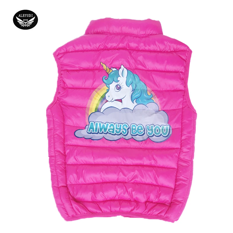 Unicorn Clothes Baby Girls Vest 2018 Autumn and Winter Children Sleeveless Small Stand Collar Tops Outfits Children Clothing
Unicorn Clothes Baby Girls Vest 2018 Autumn and Winter Children Sleeveless Small Stand Collar Tops Outfits Children Clothing