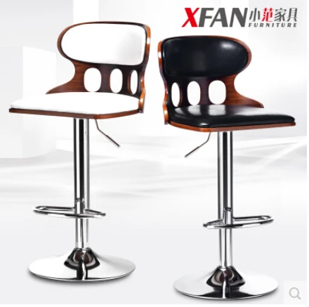 Solid wood bar stool fashion European household back chair contracted high bar stool rotating lifting bar chairs
Solid wood bar stool fashion European household back chair contracted high bar stool rotating lifting bar chairs