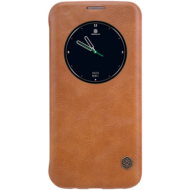 Nillkin for samsung s7 edge case cover 5.5 inch Vintage Qin Flip PU leather hard plastic back cover view window samrt wake up
Nillkin for samsung s7 edge case cover 5.5 inch Vintage Qin Flip PU leather hard plastic back cover view window samrt wake up