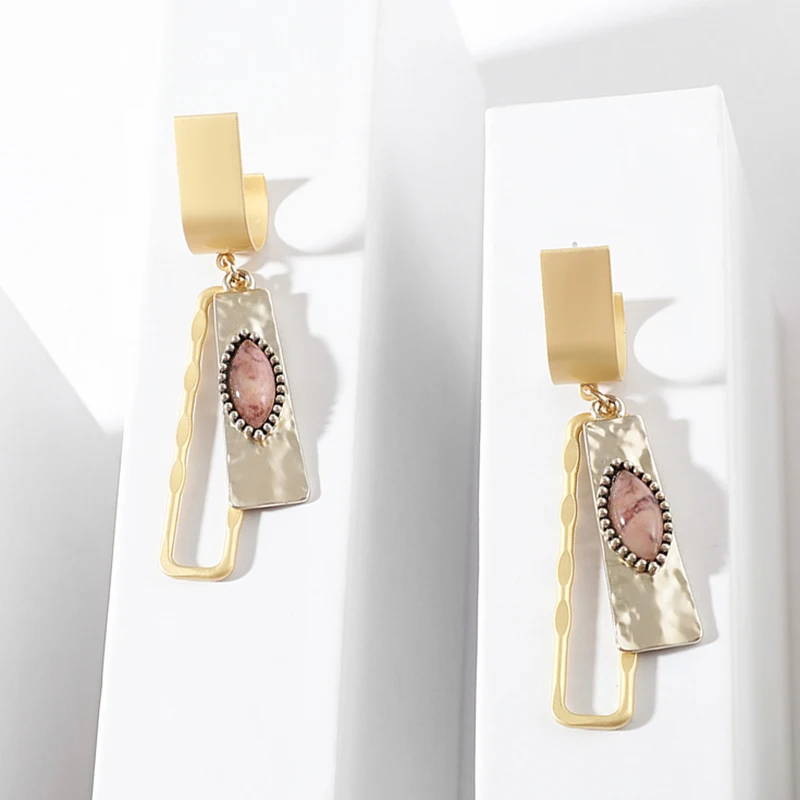 Fashion Charm Resin Eye Dangle Earrings Punk Gold Alloy Square Hollow Pendant Statement Earrings for Women Wedding Jewelry 2019
Fashion Charm Resin Eye Dangle Earrings Punk Gold Alloy Square Hollow Pendant Statement Earrings for Women Wedding Jewelry 2019