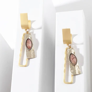 Fashion Charm Resin Eye Dangle Earrings Punk Gold Alloy Square Hollow Pendant Statement Earrings for Women Wedding Jewelry 2019
Fashion Charm Resin Eye Dangle Earrings Punk Gold Alloy Square Hollow Pendant Statement Earrings for Women Wedding Jewelry 2019