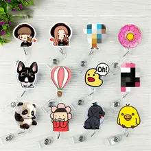 Mini Retractable Badge Reel Pull Key Cartoon Name Card ID Badge Holder Cute Buckle Name Tag Card Holder Gift
Mini Retractable Badge Reel Pull Key Cartoon Name Card ID Badge Holder Cute Buckle Name Tag Card Holder Gift