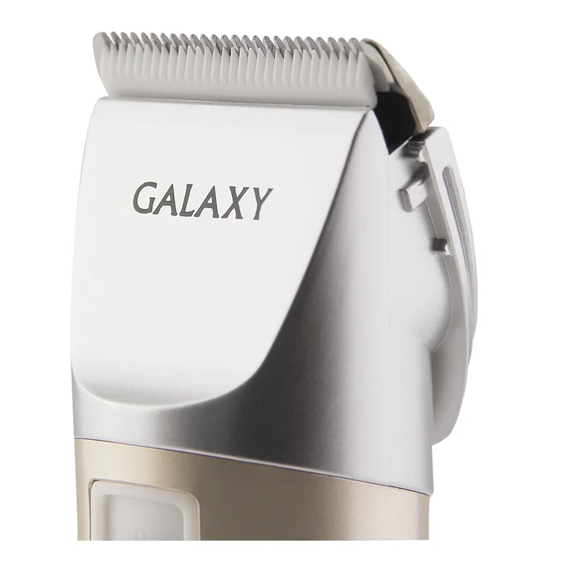 Набор для стрижки Galaxy GL 4158 (4 насадки, керамическое лезвие, время работы 270 мин, индикатор заряда, зарядка 3 ч, длина стрижки 0,8-12 мм, подставка для зарядки)