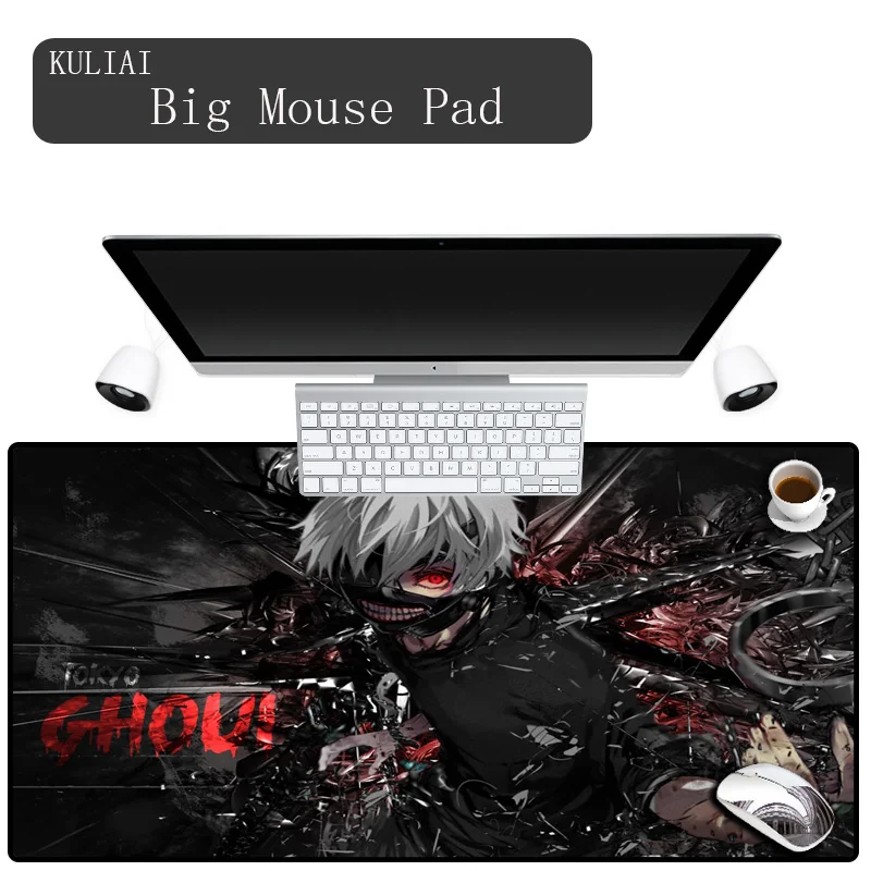 XGZ Anime Tokyo Ghoul Large-Size Gaming Mouse Pad Rectangle Rubber Anti-Slip Fast Gamer Game MousePads Decoration Your Desk
XGZ Anime Tokyo Ghoul Large-Size Gaming Mouse Pad Rectangle Rubber Anti-Slip Fast Gamer Game MousePads Decoration Your Desk