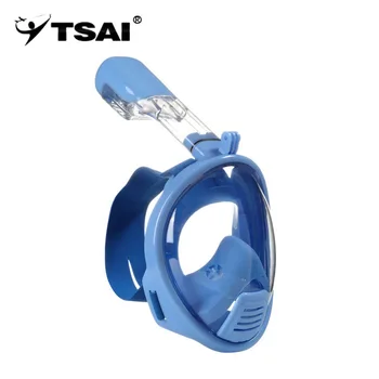 TSAI Anti-Fog Full Face Safety Mask Swimming Scuba Watersport Underwater Diving Snorkeling Full-dry Goggles Mask For Kids
TSAI Anti-Fog Full Face Safety Mask Swimming Scuba Watersport Underwater Diving Snorkeling Full-dry Goggles Mask For Kids