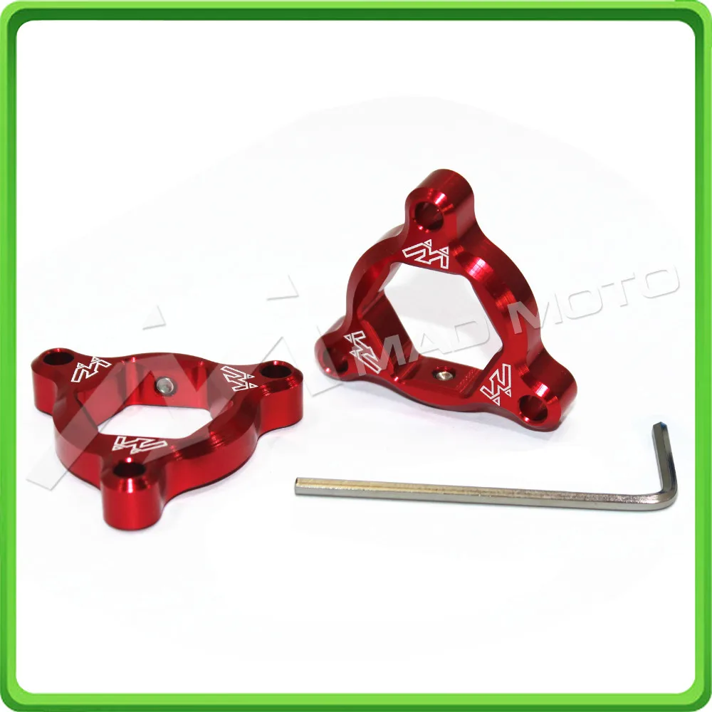 HUIHUAN MADMOTO 14mm Red Fork Spring Preload Adjusters for kawasaki Ninja ZX6R ZX636R ZX6RR 2003-2004 Style C (7)