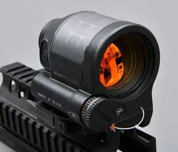 

Red Dot Sight 1X38 SRS Solar Power System Hunting Reflex Sight Tactical Airsoft Trijicon Rifle Scope Optics With QD Mount Optics