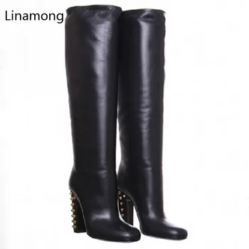 Free shipping knee high boots winter round toe rivets chunky heel winter women boots sexy high heels fashion shoes for women
Free shipping knee high boots winter round toe rivets chunky heel winter women boots sexy high heels fashion shoes for women