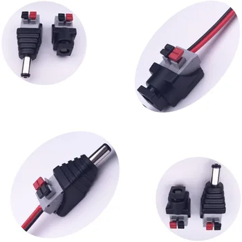 OSIDEN DC Connector for LED Strip Design Clip Spring Connector 5.5*2.1mm Male Female DC Connector Adapter,
OSIDEN DC Connector for LED Strip Design Clip Spring Connector 5.5*2.1mm Male Female DC Connector Adapter,