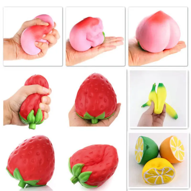 Kawaii Banana Lemon Strawberry Peach Squishy Slow Rising Toys Xmas Decoration Squeeze Stress Stretch Bread Kids Toy Gift
Kawaii Banana Lemon Strawberry Peach Squishy Slow Rising Toys Xmas Decoration Squeeze Stress Stretch Bread Kids Toy Gift