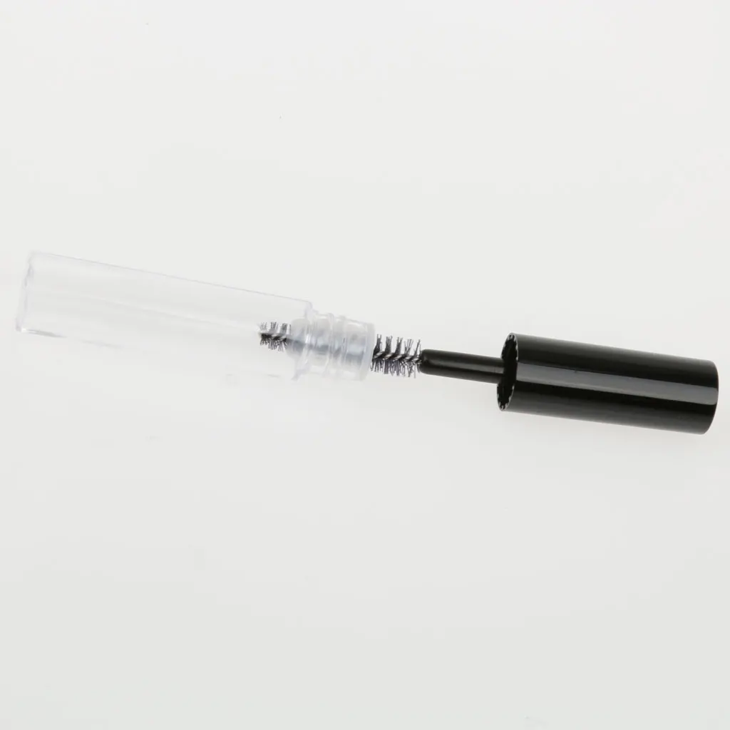 2pcs 4ML Empty Refillable Mascara Bottle with Eyelash Wand Applicator Cosmetic Makeup Sample Container Tubes New