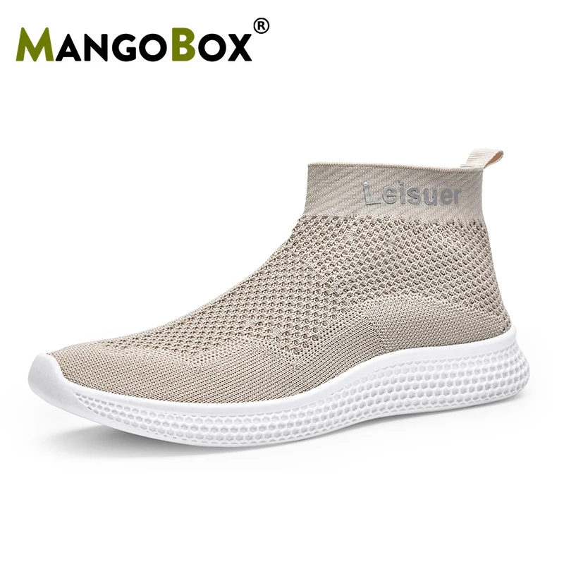 Mangobox 2019 Running Shoes For Male FlyWire High Top Sport Shoes Men Brand Designer Sock Sneakers Black Beige Mens Cheap Shoes
Mangobox 2019 Running Shoes For Male FlyWire High Top Sport Shoes Men Brand Designer Sock Sneakers Black Beige Mens Cheap Shoes