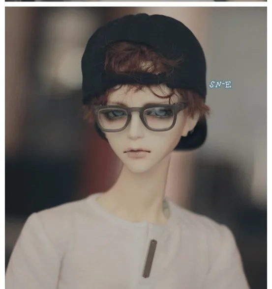 Cool Black Punk Glasses For BJD 1//4 MSD 1//3 SD17 Uncle Doll Accessories GS10