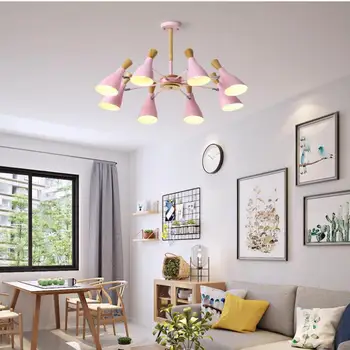 Nordic wooden Lustre 6-8 heads green wood pendant Lamps & Lantern painted iron shade Study room Led suspension Living Room lampe
Nordic wooden Lustre 6-8 heads green wood pendant Lamps & Lantern painted iron shade Study room Led suspension Living Room lampe