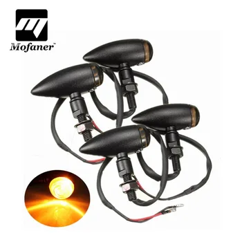2/4pcs Motorcycle Bullet Turn Signal Indicator Light Lamp For Harley Chopper/Cruiser Black Chrome
2/4pcs Motorcycle Bullet Turn Signal Indicator Light Lamp For Harley Chopper/Cruiser Black Chrome