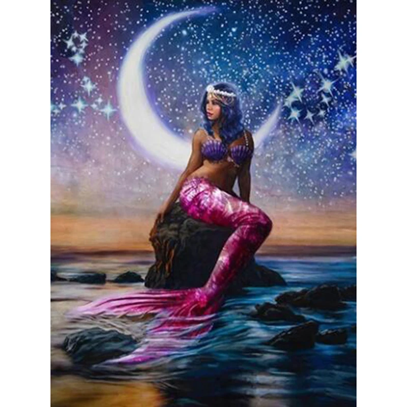 Diamond Embroidery Mermaid Full Square/Round Diamond Painting Landscape Decor Home DIY 5D Diamond Mosaic Picture Of Rhinestones
Diamond Embroidery Mermaid Full Square/Round Diamond Painting Landscape Decor Home DIY 5D Diamond Mosaic Picture Of Rhinestones