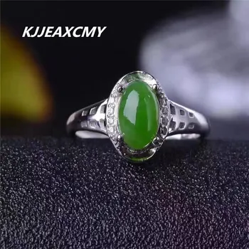 KJJEAXCMY natural and Tian Biyu rings, 925 silver inlaid natural jade rings, women's jewelry, hand ornaments
KJJEAXCMY natural and Tian Biyu rings, 925 silver inlaid natural jade rings, women's jewelry, hand ornaments