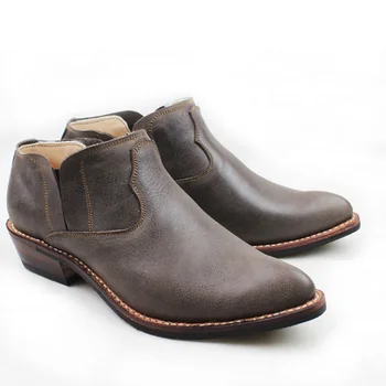 Men's Slip-on Cowhide Genuine Leather Work Boots Ankle Short Botas Hombre Handmade Top Quality Pointed Toe Men Boots, EU38-45
Men's Slip-on Cowhide Genuine Leather Work Boots Ankle Short Botas Hombre Handmade Top Quality Pointed Toe Men Boots, EU38-45