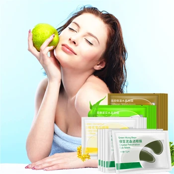 DISAAR Mung bean Essence Anti-aging Eye Mask Dark Circle Eye Bags Eliminate Eye bags Puffy Wrinkles
DISAAR Mung bean Essence Anti-aging Eye Mask Dark Circle Eye Bags Eliminate Eye bags Puffy Wrinkles