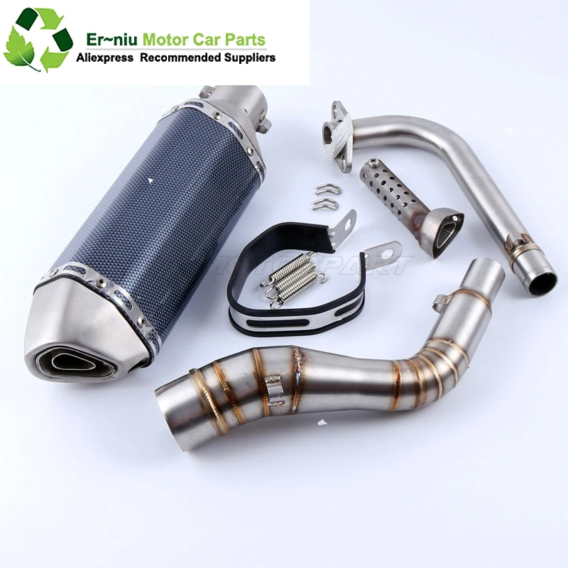NMAX155 Motorcycle Exhaust muffler Slip-On Full System contact middle pipe + exhaust For YAMAHA NMAX 155 NMAX 125 N MAX155
NMAX155 Motorcycle Exhaust muffler Slip-On Full System contact middle pipe + exhaust For YAMAHA NMAX 155 NMAX 125 N MAX155