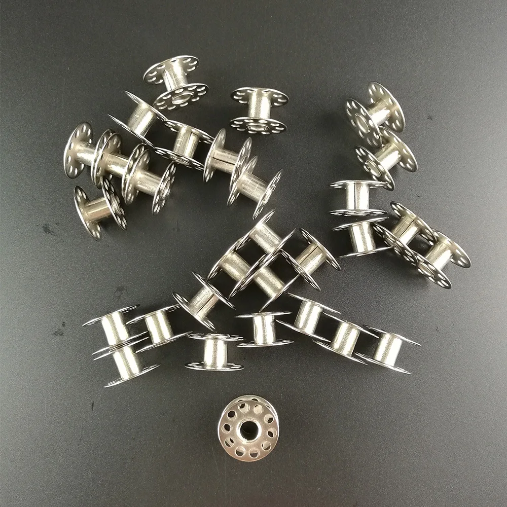 High Quality 20PCS Metal Bobbins Spool Sewing Craft Tool Stainless Steel Sewing Machine Bobbins Spool for Brother Janome Singer
High Quality 20PCS Metal Bobbins Spool Sewing Craft Tool Stainless Steel Sewing Machine Bobbins Spool for Brother Janome Singer
