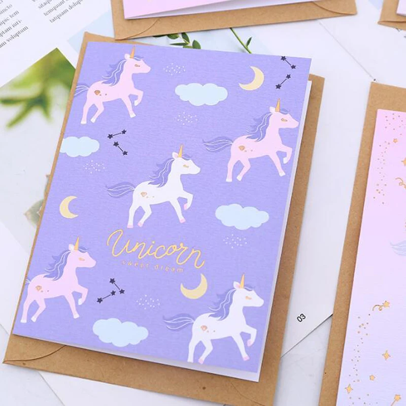 Unicorn Vector Edition Universal Card Message Blessing Birthday Card New Year'S Day Thank You Card With Envelope Christmas
Unicorn Vector Edition Universal Card Message Blessing Birthday Card New Year'S Day Thank You Card With Envelope Christmas
