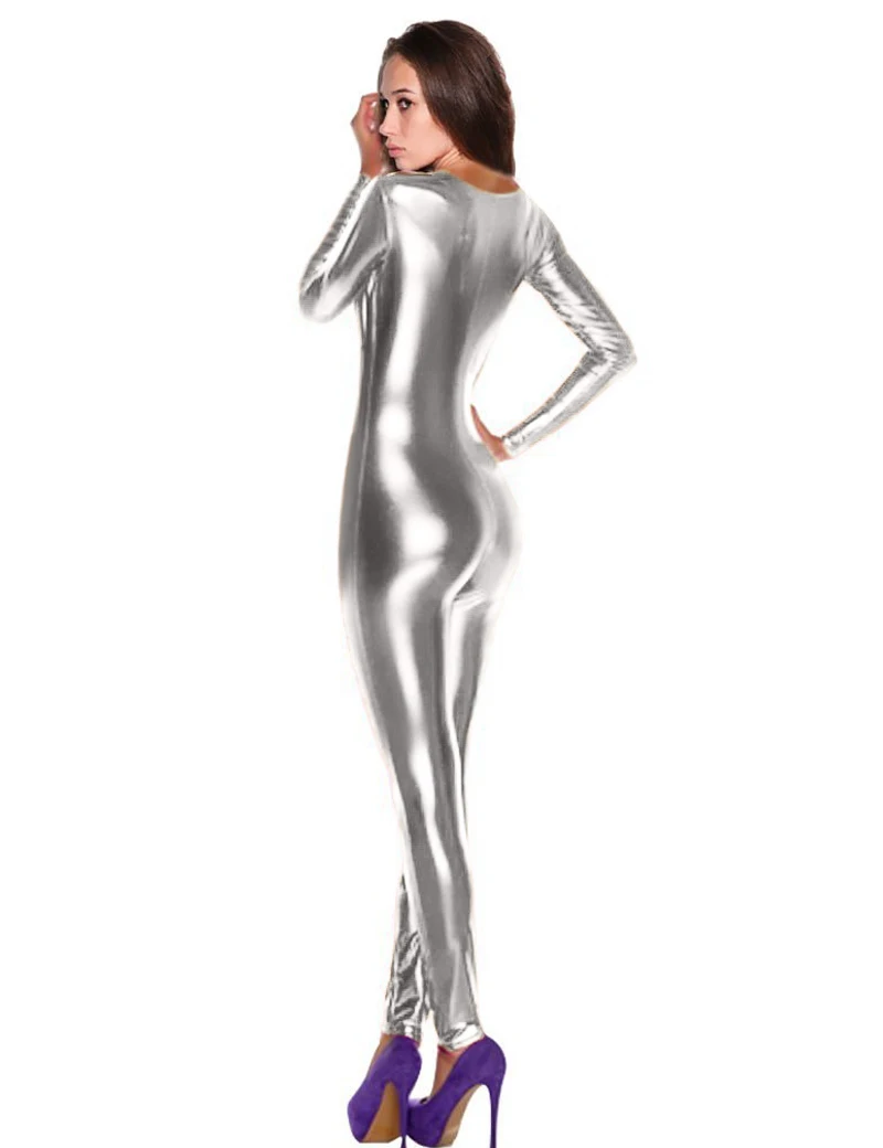 Women-Jumpsuits-Romper-Sexy-Solid-Latex-Catsuits-Black-Silver-Gold-Blue-Rose-Zipper-Night-Club-Full(1)(1)