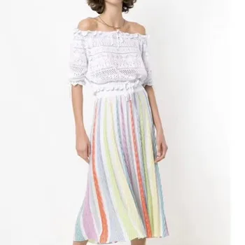 European and American exquisite hook flower tied rope thin ice silk jacket + color vertical long skirt suit
European and American exquisite hook flower tied rope thin ice silk jacket + color vertical long skirt suit