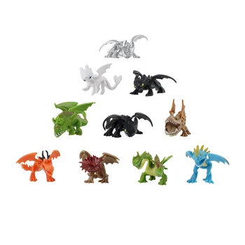 10pcs/lot How to Train Your Dragon Toothless Deadly Gronckle Belch Figure Toys PVC Cute Mini Collection Model Doll
10pcs/lot How to Train Your Dragon Toothless Deadly Gronckle Belch Figure Toys PVC Cute Mini Collection Model Doll