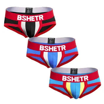 3 pcs/lot 2019 New arrival Cotton men briefs BSHETR men underwear male briefs shorts sexy tanga U pouch convex gay men's briefs
3 pcs/lot 2019 New arrival Cotton men briefs BSHETR men underwear male briefs shorts sexy tanga U pouch convex gay men's briefs