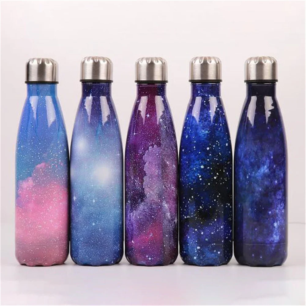 Starry Sky Water Bottle Thermos Creative Printed Double Wall Stainless Steel Vacuum Flask Insulated Bicycle Cup
Starry Sky Water Bottle Thermos Creative Printed Double Wall Stainless Steel Vacuum Flask Insulated Bicycle Cup