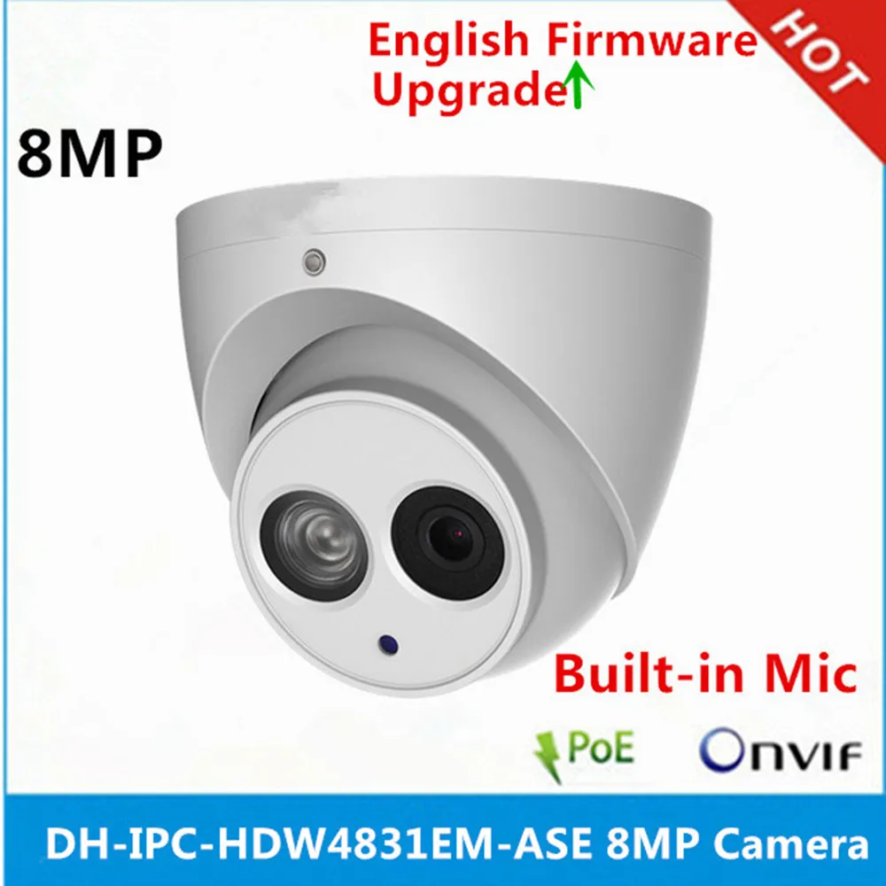 DH IPC-HDW4831EM-ASE metal shell H2.65 Built-in MIC WDR IR 50m POE 8 MP IP Camera replace IPC-HDW4830EM-AS cctv Camera
DH IPC-HDW4831EM-ASE metal shell H2.65 Built-in MIC WDR IR 50m POE 8 MP IP Camera replace IPC-HDW4830EM-AS cctv Camera